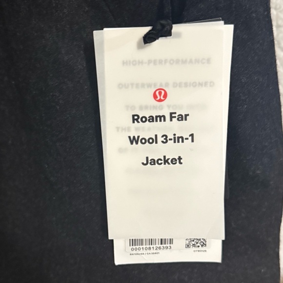 Lululemon Roam Far 3-in-1 Jacket Size 12 – NWT - Picture 9 of 16